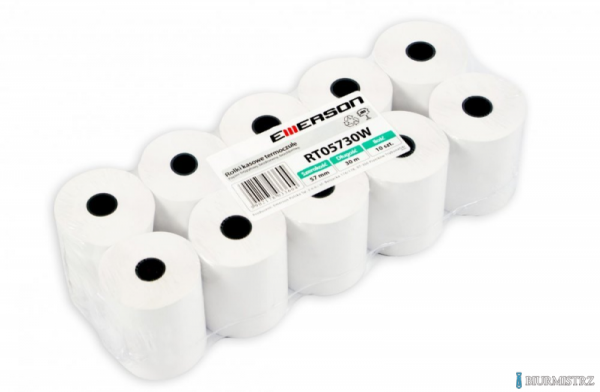 Rolki termiczne 59x30m 10szt EMERSON rt05930wkbpaf BPA FREE