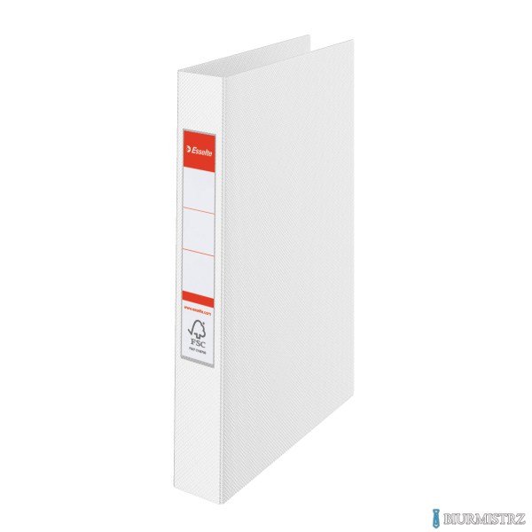 Segregator Esselte A4 z 4 kółkami, grzbiet 42 mm, biały, , 14457