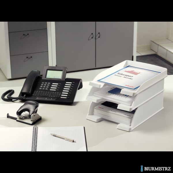 Półka na dokumenty LEITZ Plus Slim czarny 52370095