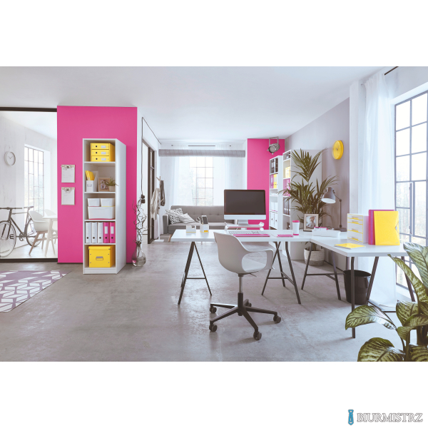 Półka na dokumenty Leitz WOW dwukolorowa, żółta 53611016 SALE