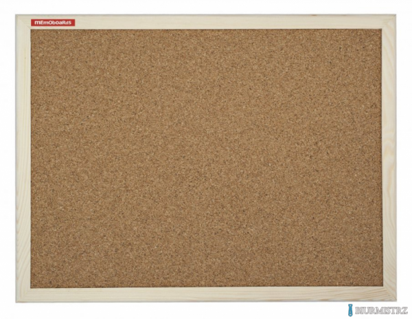 Tablica korkowa 90x60 w ramie drewnianej MTC090060.00.01.01
