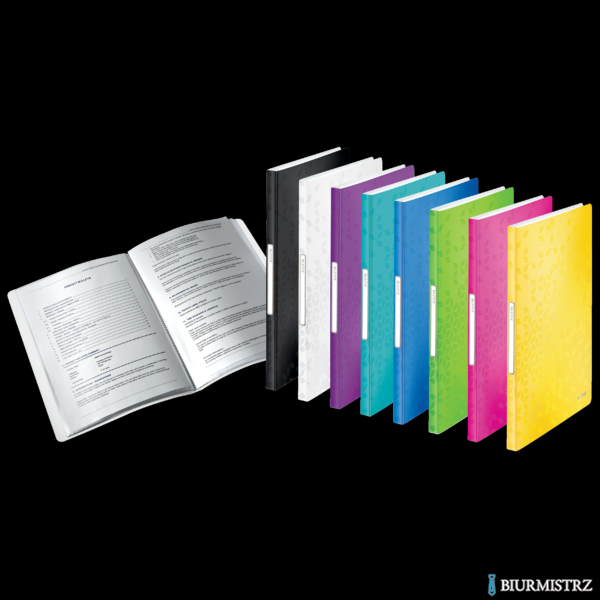 Album ofertowy 40 koszulek PP Leitz WOW, czarny 46320095