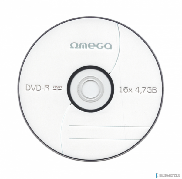 Płyta OMEGA DVD+R 4,7GB 16X CAKE (10) OMD1610+