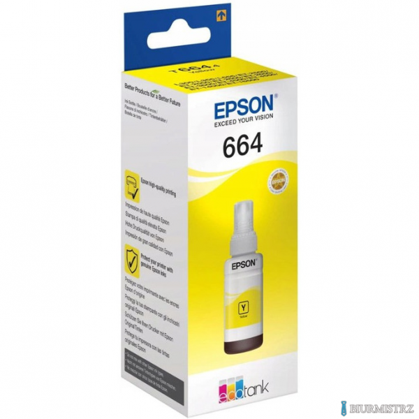 Tusz EPSON T6644 (C13T66444A) żółty 6500str