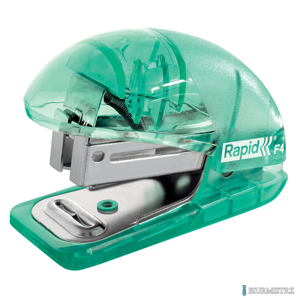 Zszywacz mini Rapid ColourBreeze F4, 10 kartek, 5 lat gwarancji, zielony 5001326