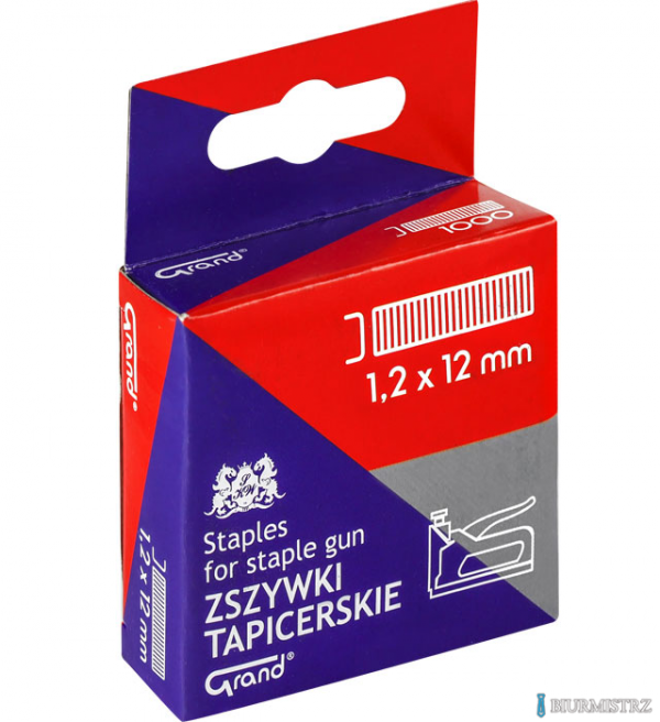 Zszywki do zszywacza tapicerskiego 1.2x12   110-1707
