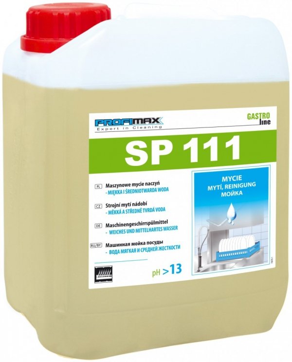 PROFIMAX SP 111 - maszynowe mycie naczyń (woda miękka i średniotwarda) 5L