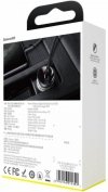 ŁADOWARKA SAMOCHODOWA Baseus Digital Display CCBX-0S 24W 4.8A 2x USB-A SZARA