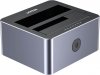 Unitek Y-3027GY01-EU Stacja klonująca dyski 2 x SATA 2,5/3,5 USB-C 10Gbps