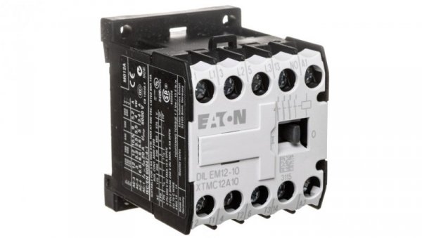 Stycznik mocy 12A 3P 230VAC 1Z 0R DILEM12-10(230V50/60HZ) 127082