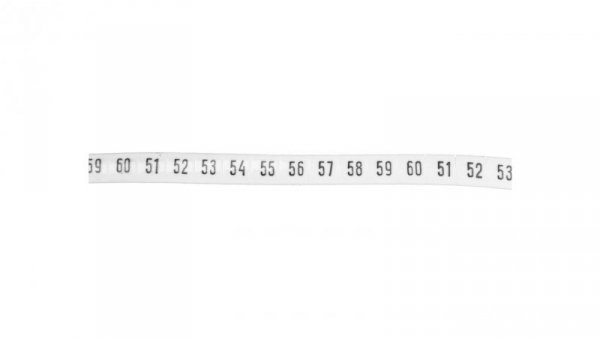 Oznacznik DK2/Z6 /51-60/ biały 89206006 /100szt./