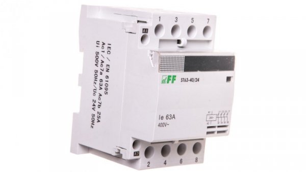Stycznik modułowy 63A 4Z 0R 24V AC ST63-40-24V