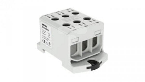 Złączka OTL50-3 kolor szary 3xAl/Cu 1,5-50mm2 1000V AC / 1500V DC Zacisk uniwersalny MAA3050A10