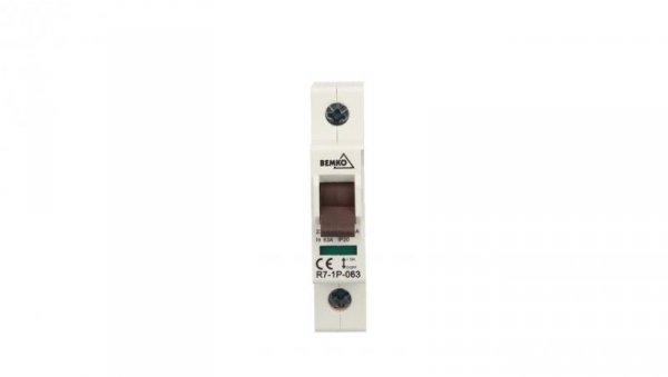 Rozłącznik modułowy 1P 63A A10-R7-1P-063