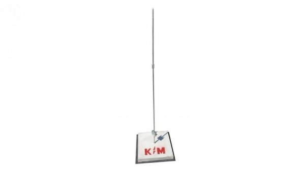 Maszt odgromowy H=1,5m aluminiowy KM101 AL /1 kpl./
