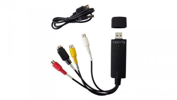 Techly Audio i Video Grabber USB 2.0 I-USB-VIDEO-700TY