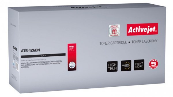 Toner Activejet ATB-426BN (zamiennik Brother TN-426BK Supreme 9000 stron czarny)