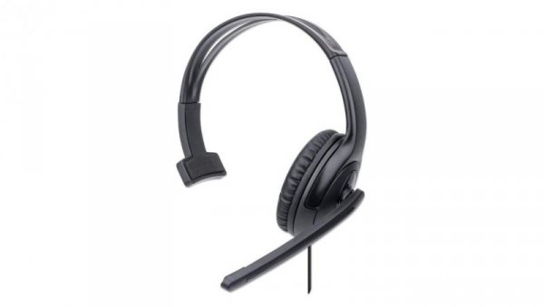Słuchawka Mono USB z Mikrofonem Manhattan 179874
