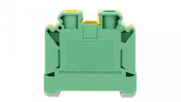 Złączka szynowa przewodu ochronnego 16mm2 zielono-żółta TB 16-PE I Essential 3059896