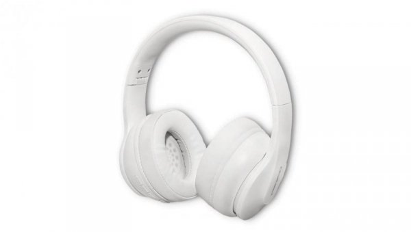 Qoltec Słuchawki bezprzewodowe Soundmasters z mikrofonem BT 5.0 AB Białe
