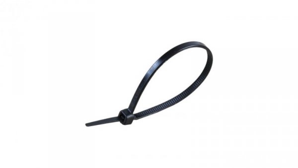 Opaska kablowa odporna na UV 200/4,8mm czarna 100szt. 11177