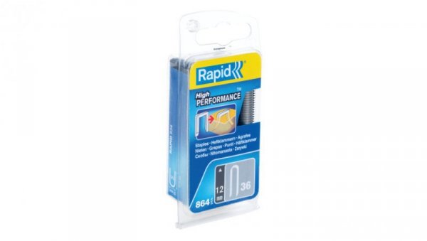 Zszywki do kabli 36/12mm 864szt. blister RAPID-40109626