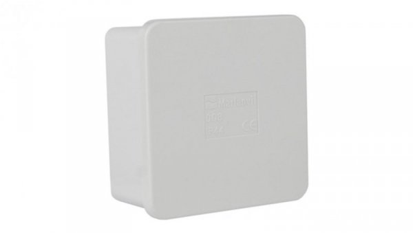 Puszka odgałęźna IP44 wym/wew 80x80x40 M-L 0509