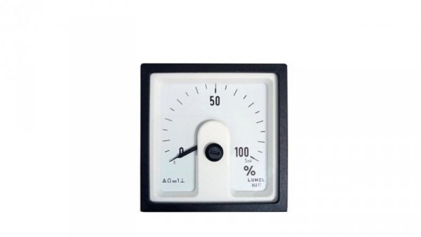 Amperomierz analogowy 72x72 N:IP52 A202:zakr.pom.1,5A MA17