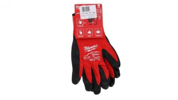 Rękawice odporne na przecięcia - poz. C - rozm XL/10 - 1 para 4932471422