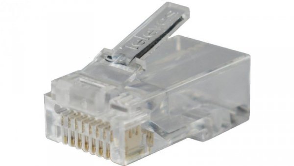 Złącze RJ45 męskie pass through UTP Kat 6 ref. 209906