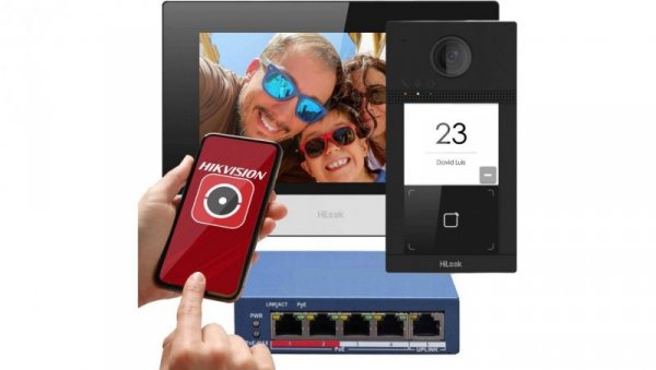 Zestaw wideodomofonowy IP Hilook by Hikvision IP-VIS-Pro