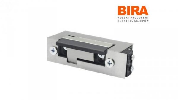 Elektrozaczep BIRA symetryczny ES1-001-KZ 12V AC/DC z kontrolą zamknięcia