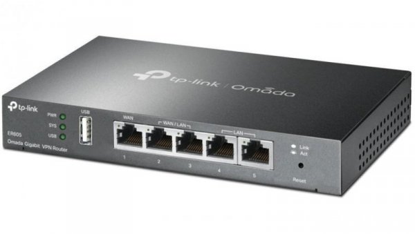 ROUTER TP-LINK TL-ER605 VPN SafeStream, Multi-WAN