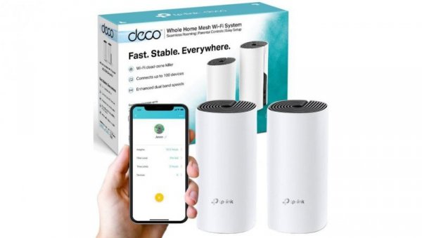 DOMOWY SYSTEM WI-FI MESH TP-LINK DECO M4 (2-pack)