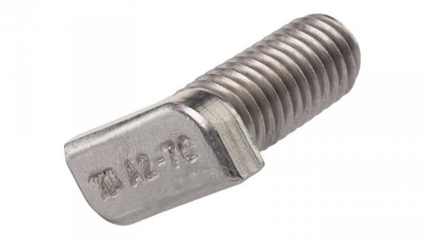 Śruba młotkowa M10x25mm teowa nierdzewna WORECZEK 10szt