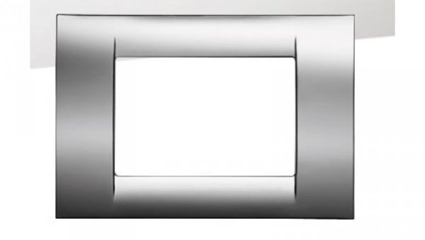 VIRINA Ramka pojedyncza 6 modułów pozioma chrom GW22256 /opak. 8/