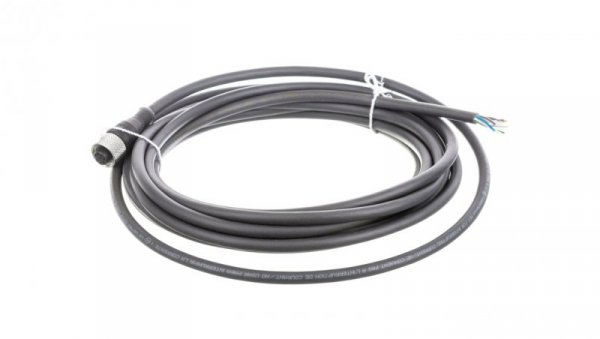 Złączka żeńska M12 8-pinowa kabel 5m PUR XZCP29P11L5
