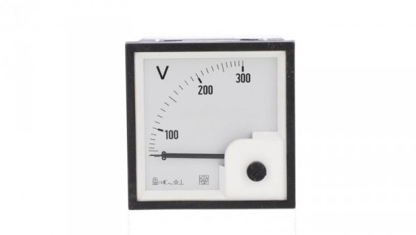 Woltomierz AC 72X72 pomiar bezp. 300V RQ72E AN25DDC300