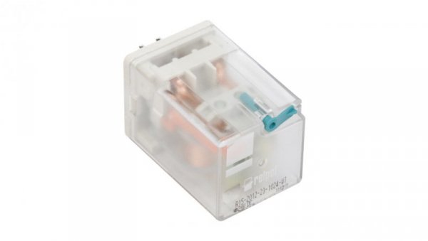 Przekaźnik przemysłowy 2P 10A 24V DC AgNi R15-2012-23-1024-WT 802882