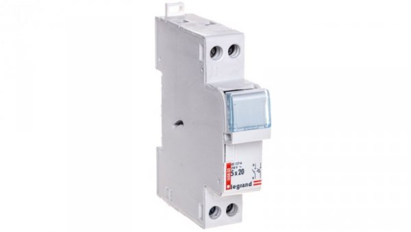 Rozłącznik bezpiecznikowy cylindryczny 1P+N 5x20mm RB302 005802