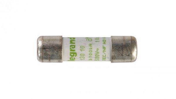 Wkładka bezpiecznikowa cylindryczna 10x38mm 10A aM 500V HPC 013010