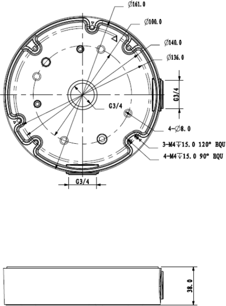 ADAPTER DAHUA PFA138