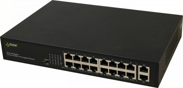 Switch PULSAR 16-portowy S116 do 16 kamer IP