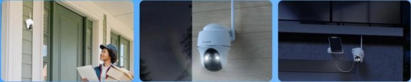 Kamera IP Reolink Argus Series B430 akumulatorowa 5MP WiFi USB-C biała