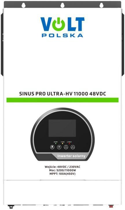 Przetwornica inwerter solarny SinusPro Ultra-HV 11000 48V/230V 5200/11000W 100A MPPT (450V)