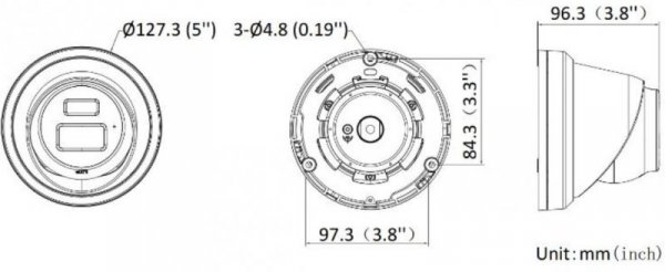 KAMERA IP HIKVISION DS-2CD2383G2-LI2U(2.8mm) PL