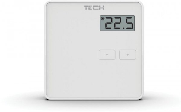 Przewodowy  dwustanowy regulator pokojowy biały ST-294v1 Tech sterowniki