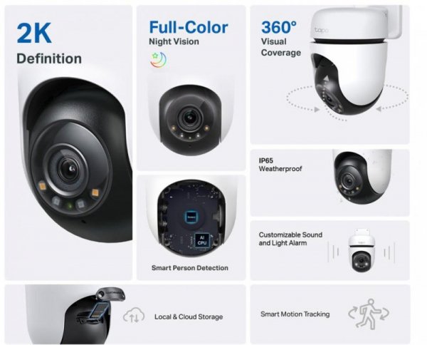 KAMERA TP-LINK TAPO C510W ZEWNĘTRZNA