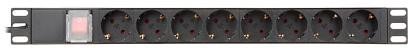 Listwa zasilająca 8 gniazd PD-8/RACK-N