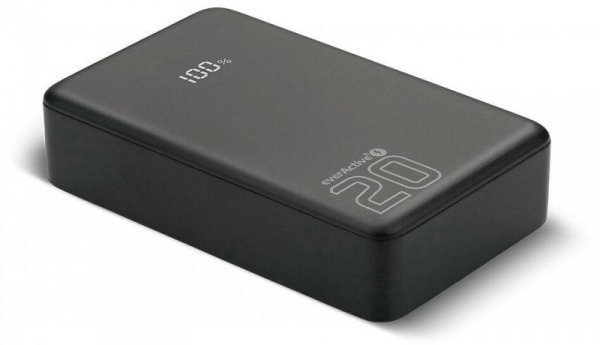 Powerbank everActive Energy Bank EB-22QB 20000 mAh 22,5 W 2x USB-A USB-C czarny